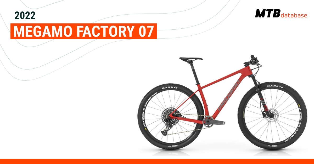 2022 Megamo FACTORY 07 Specs Reviews Images Mountain Bike