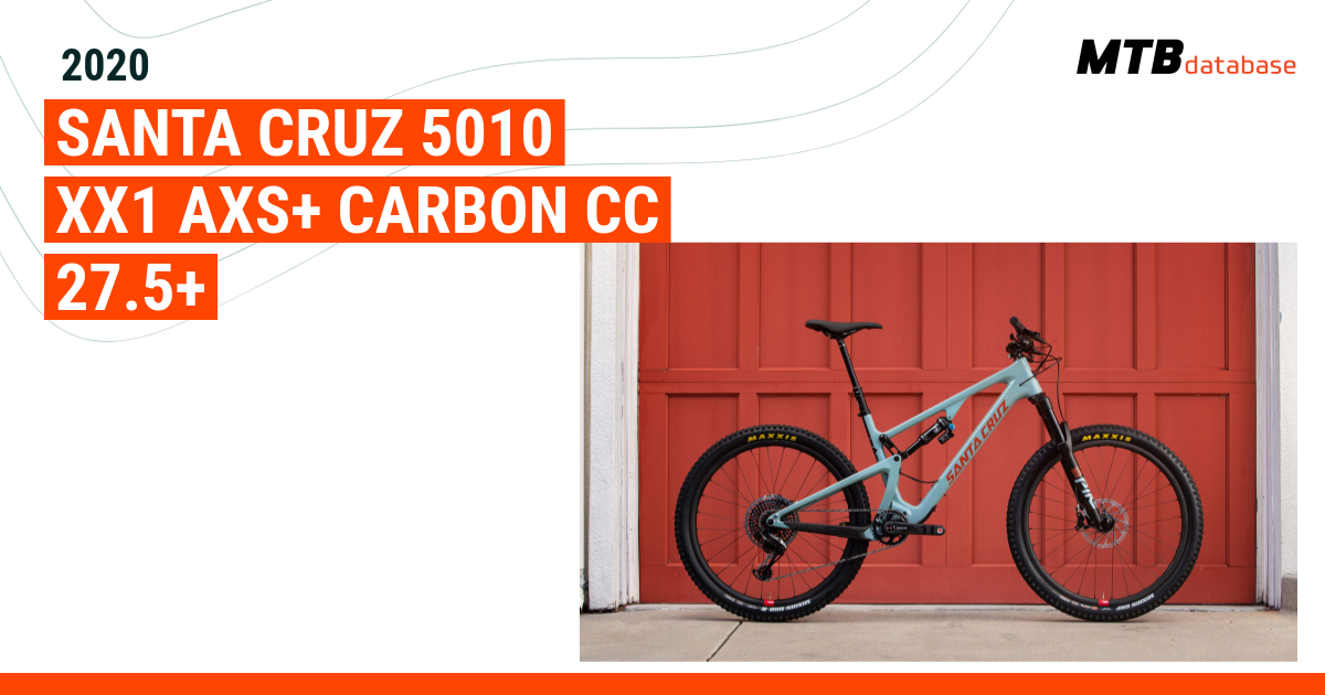 2020 Santa Cruz 5010 XX1 AXS Carbon CC 27.5 Specs Reviews