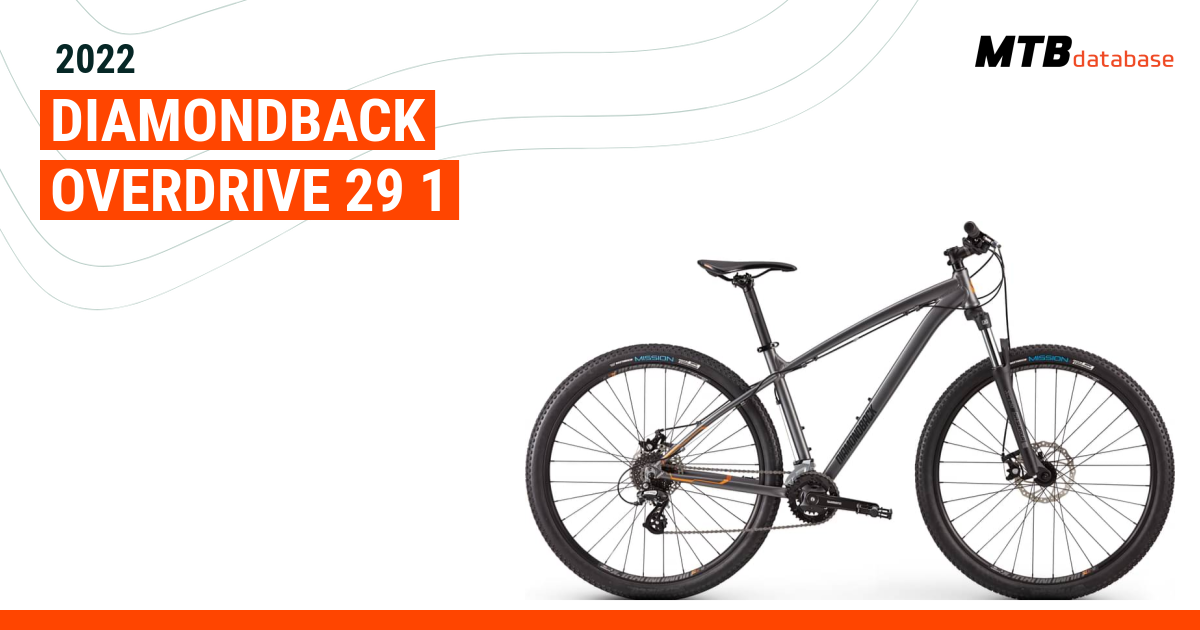 Diamondback overdrive 29 74cm mountain online bike