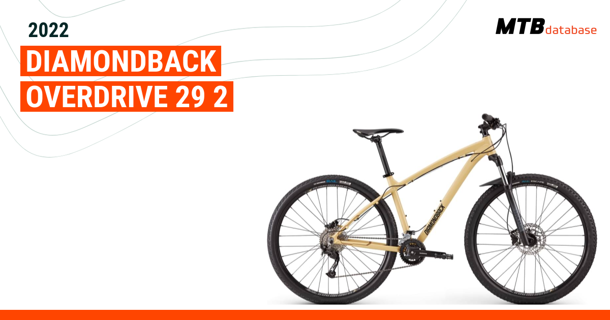 Diamondback overdrive 29er discount 2 mountain bike