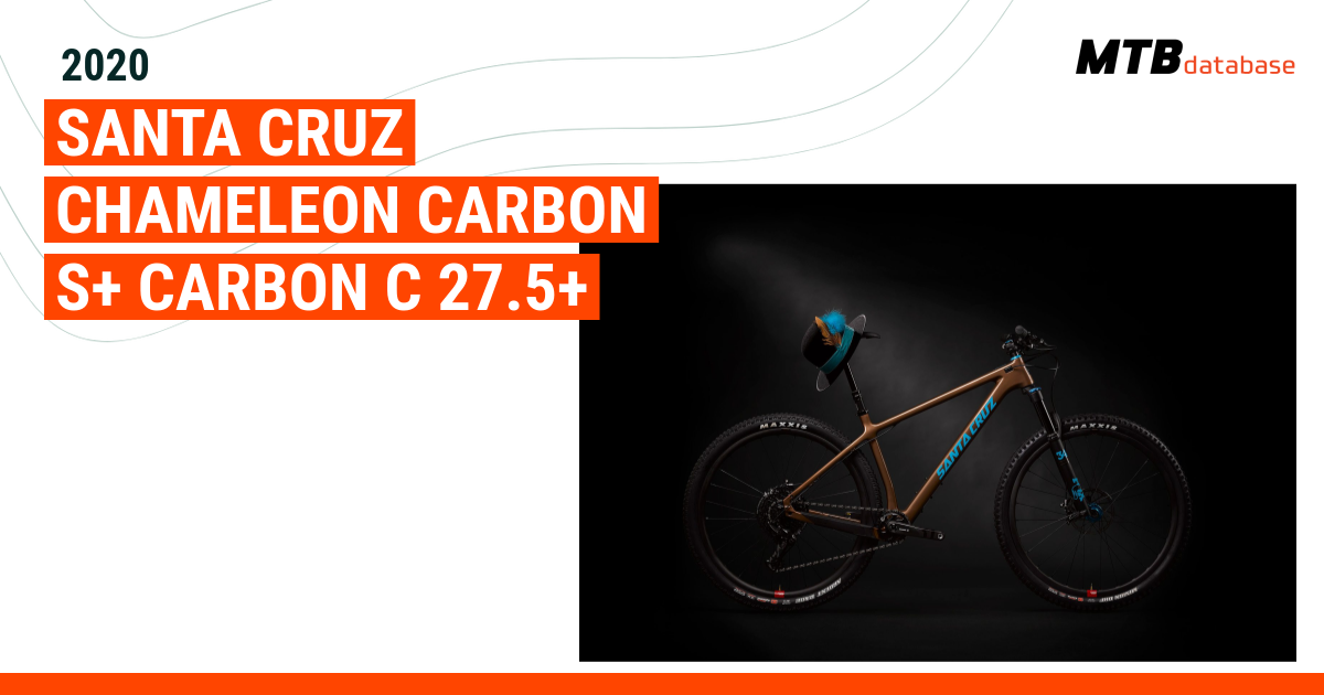 2020 Santa Cruz Chameleon Carbon S Carbon C 27.5 Specs