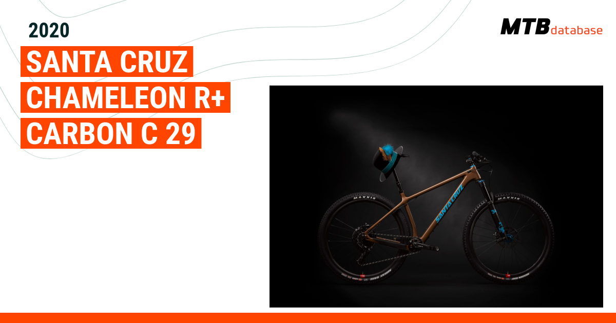 2020 Santa Cruz Chameleon R Carbon C 29 Specs Reviews Images