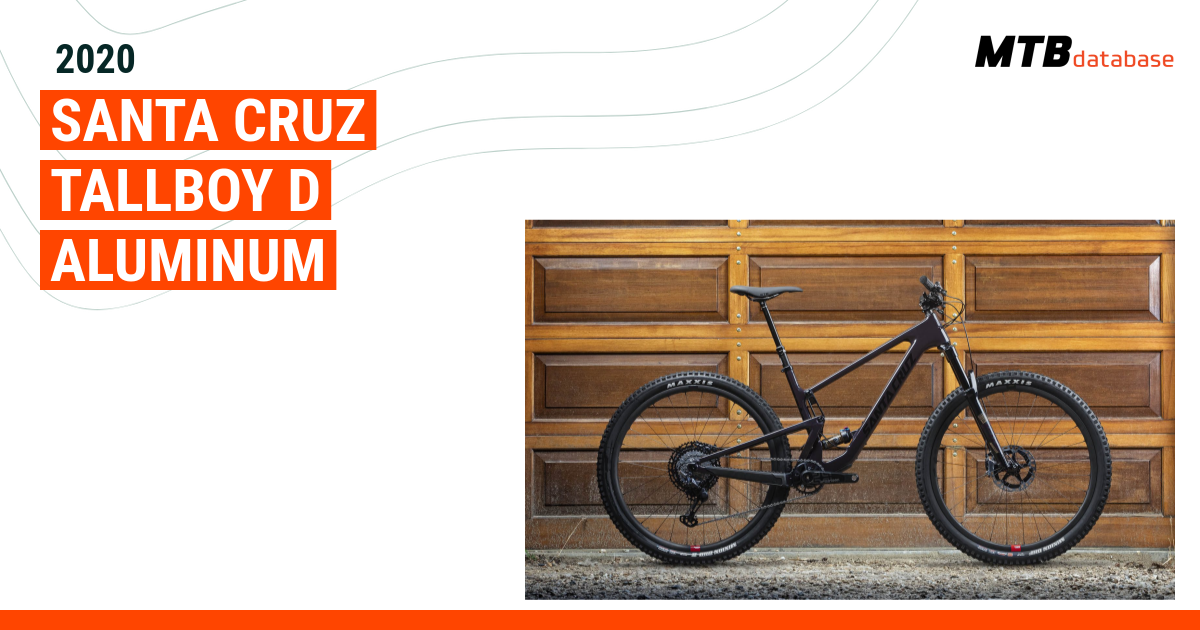 2020 santa best sale cruz tallboy aluminum