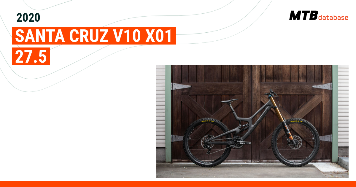 2020 Santa Cruz V10 X01 27.5 Specs Reviews Images Mountain