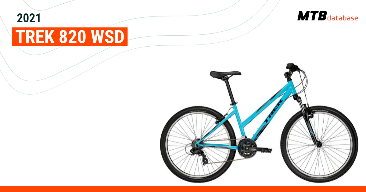 trek 820 wsd size chart