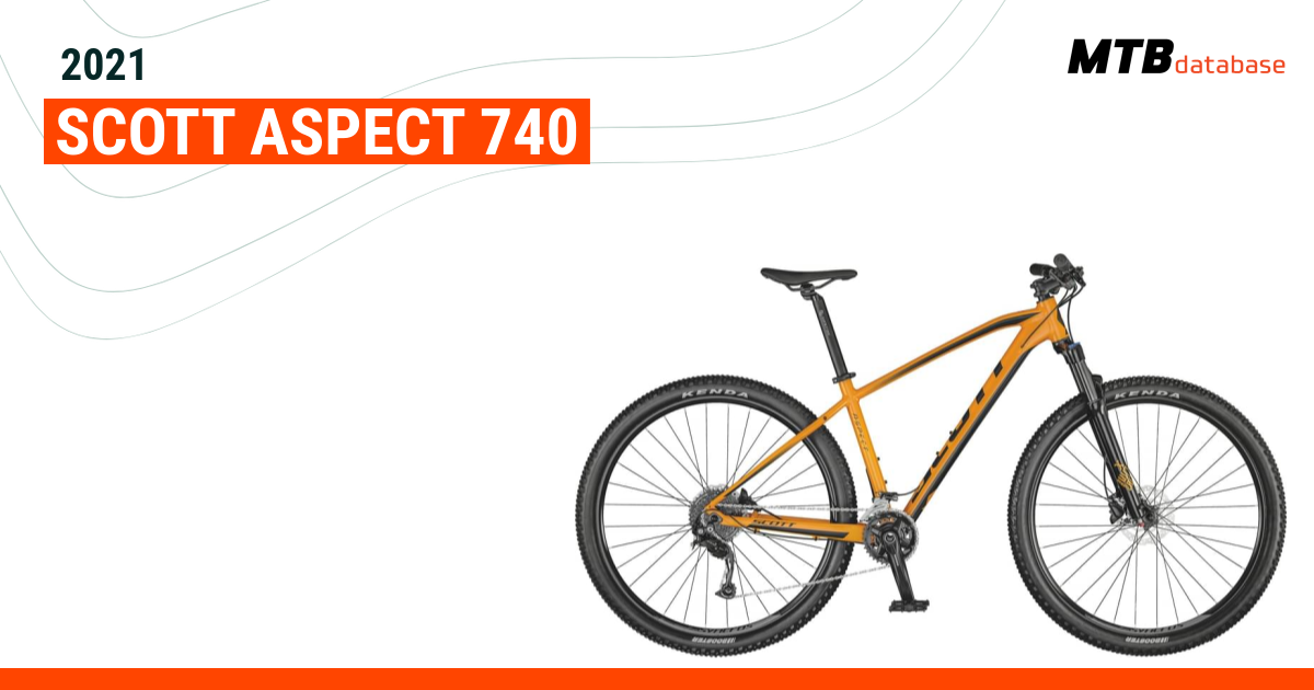 Bicicleta scott best sale aspect 740