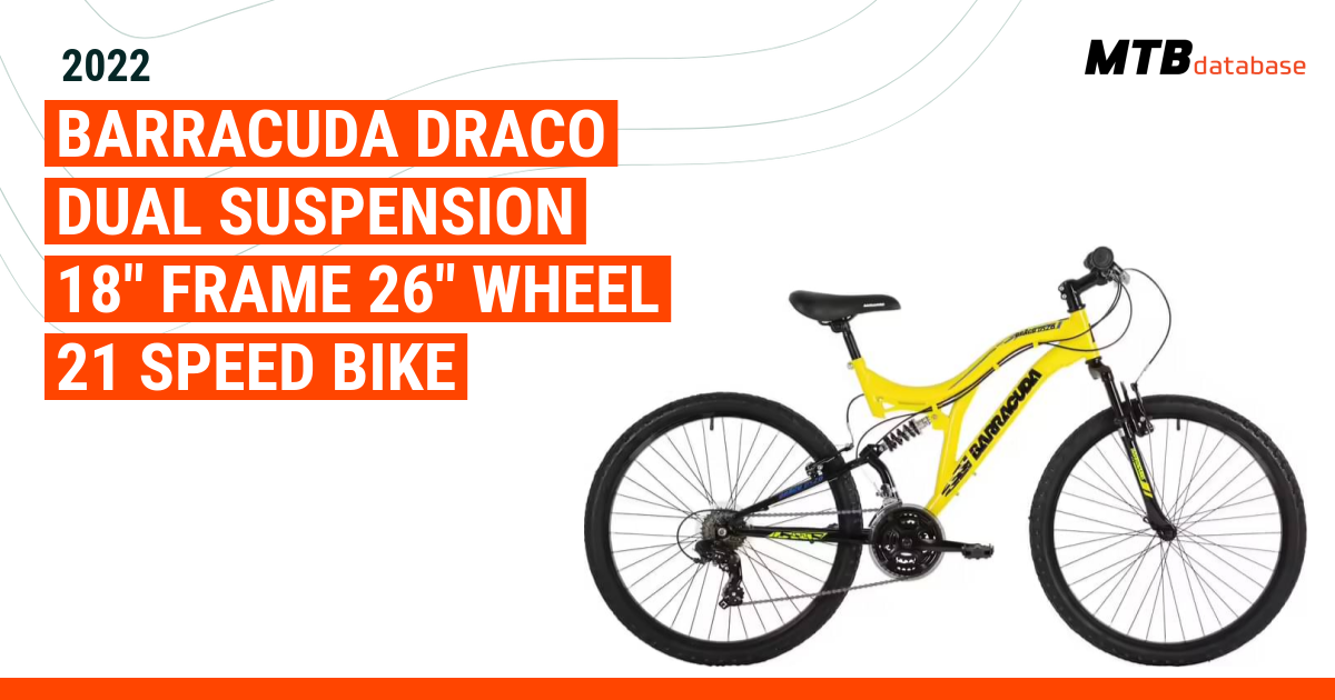 Barracuda draco cheap dual suspension