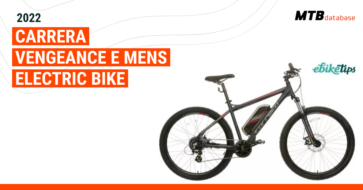 Carrera vengeance e mens deals electric mountain bike