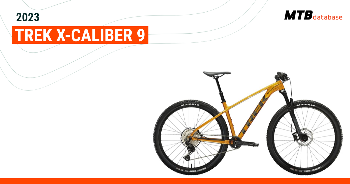 Trek x caliber discount 9 2016 specs