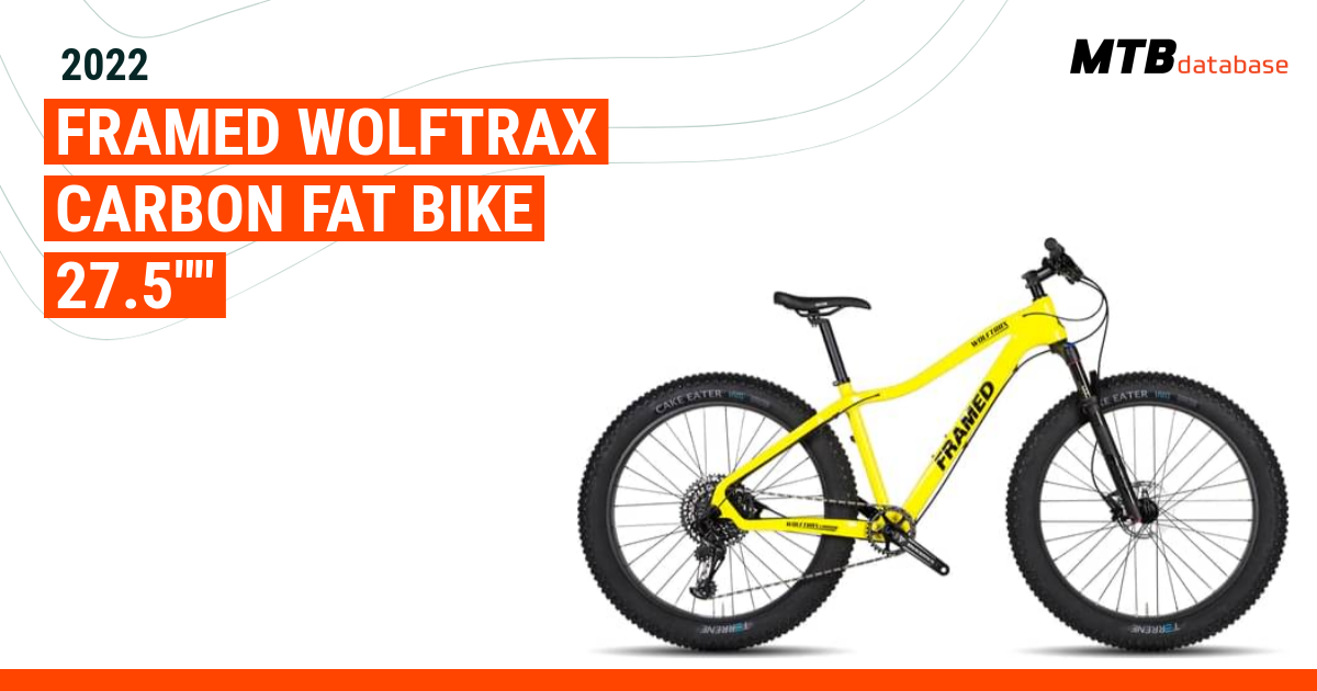 Wolftrax carbon fat bike hot sale 27.5