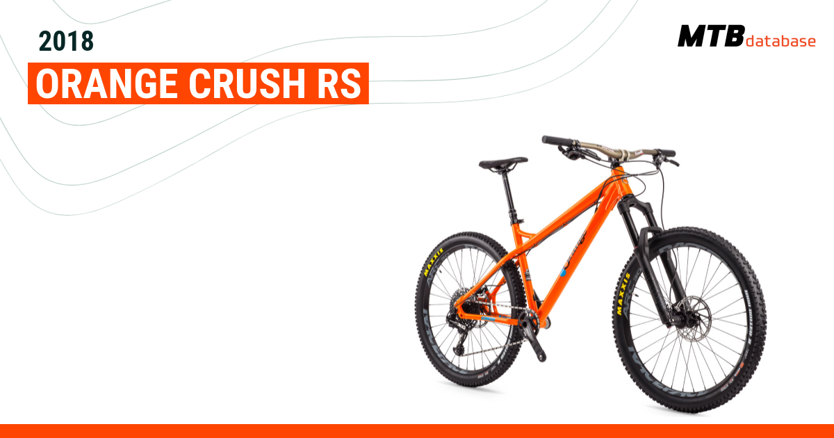 orange crush frame 2018