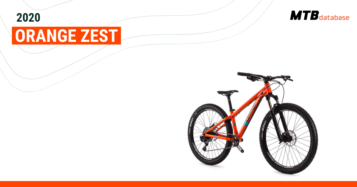 Orange zest mountain bike hot sale