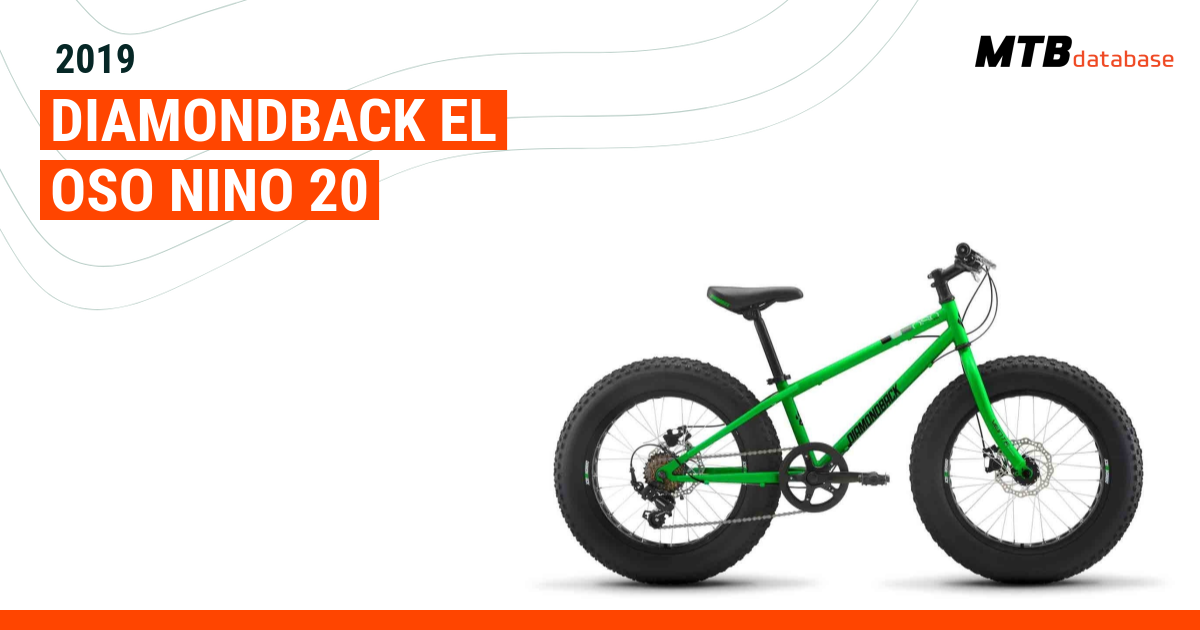 Diamondback el oso nino hot sale 20