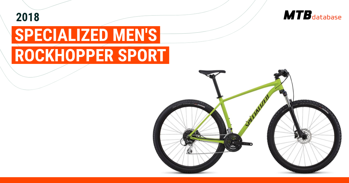 Specialized men's rockhopper clearance sport