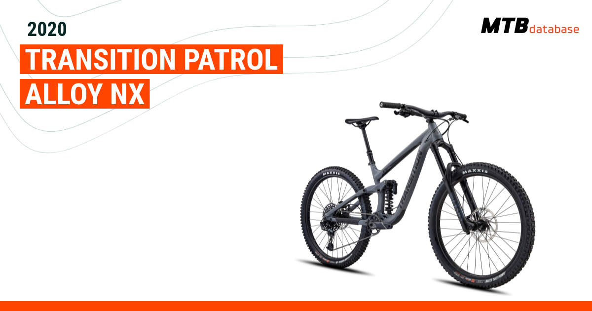 トランジションTRANSITION PATROL ALLOY NX 2019年製 Transition Patrol Alloy NX – Secret Spot Cyclery