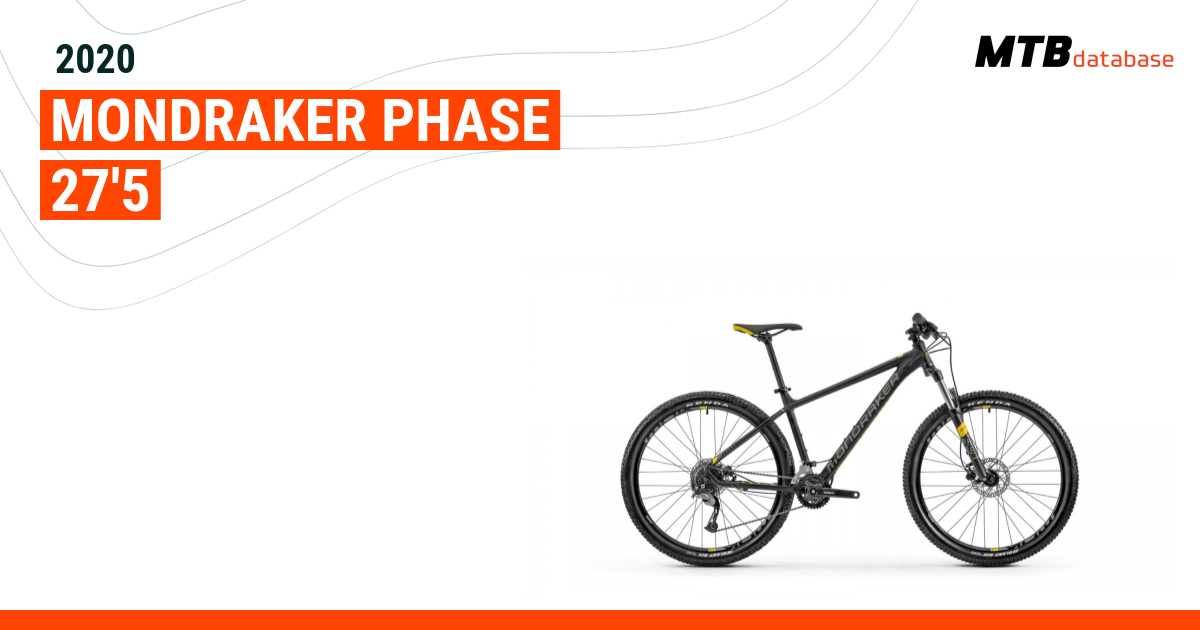 2020 Mondraker PHASE 27 5 Specs Reviews Images Mountain Bike