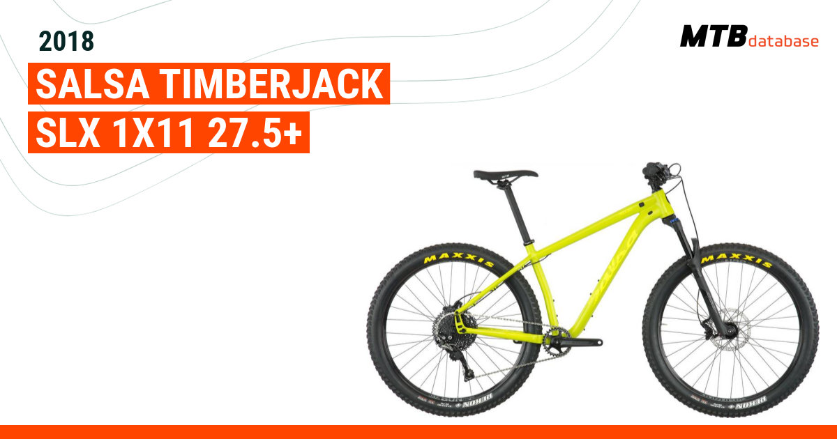 2018 salsa timberjack store slx