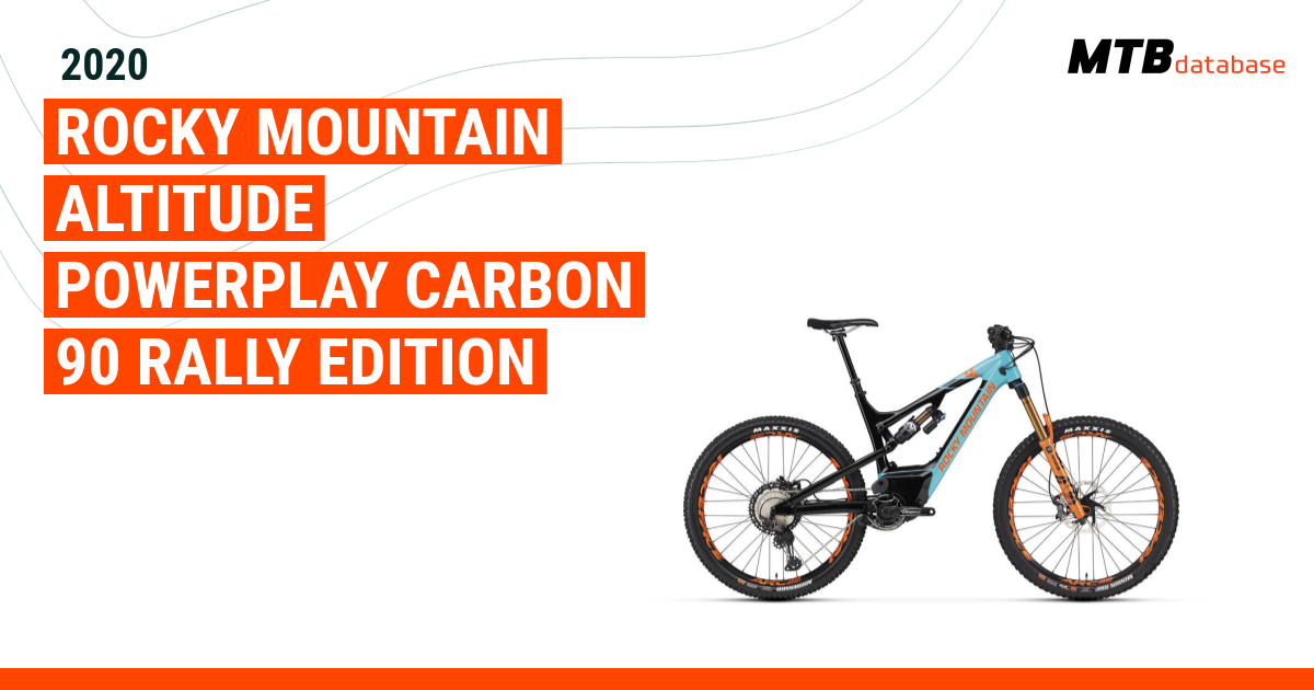 Rocky mountain altitude carbon 90 rally edition hot sale