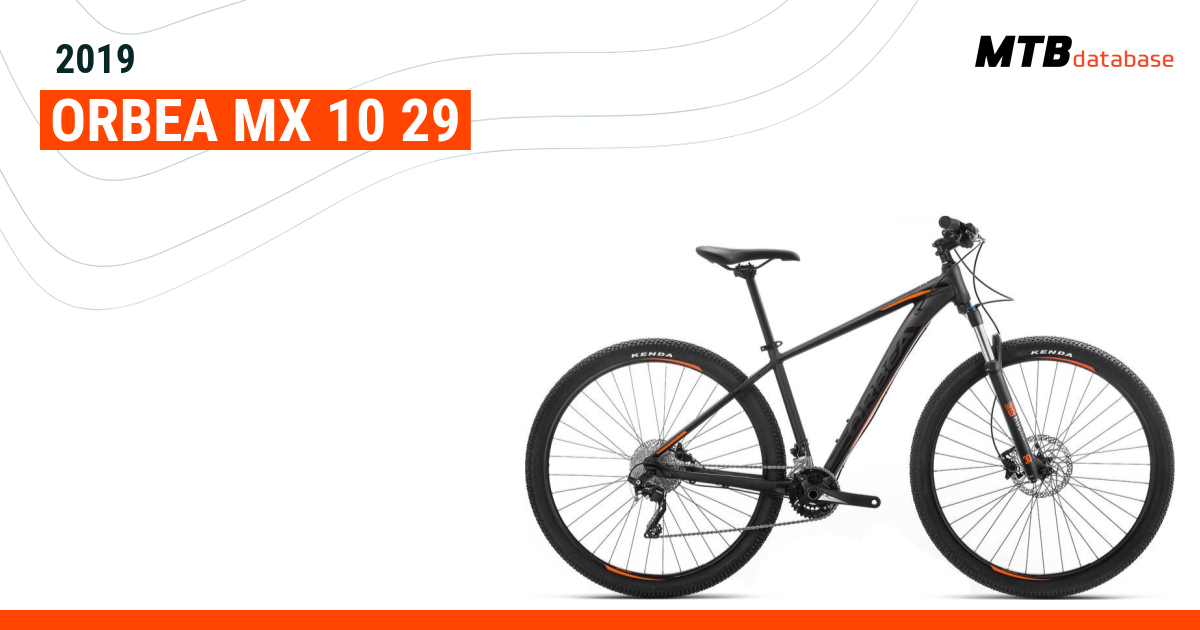 2019 Orbea MX 10 29 Specs Reviews Images Mountain Bike Database