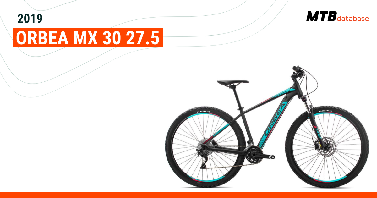 2019 Orbea MX 30 27.5 Specs Reviews Images Mountain Bike