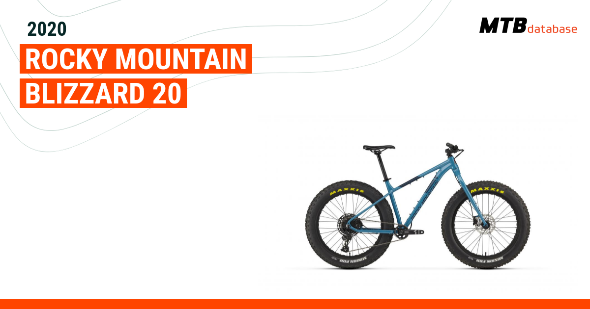 2020 rocky mountain blizzard hot sale 20