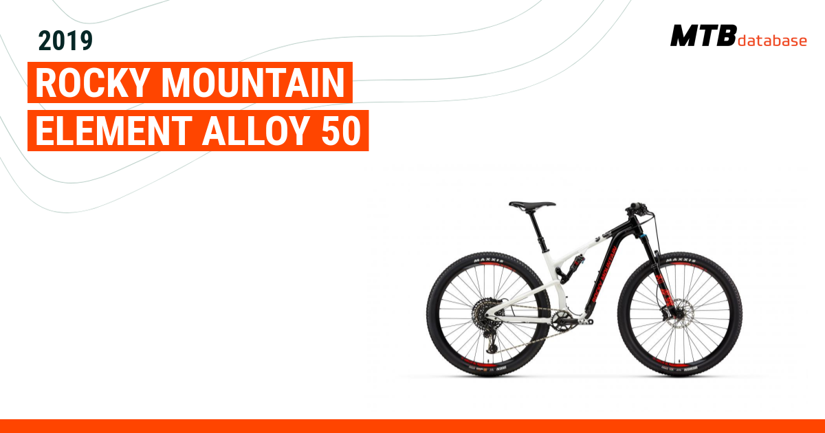 2019 Rocky Mountain Element Alloy 50 Specs Reviews Images