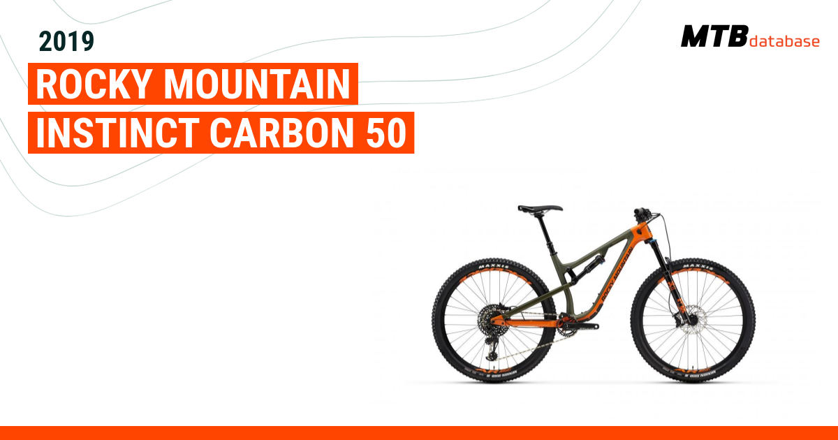 Rocky mountain instinct hot sale carbon 50 weight