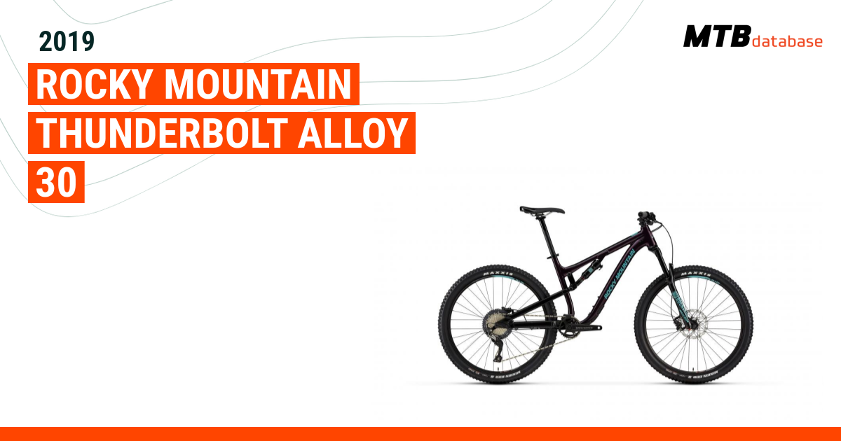 Rocky mountain thunderbolt discount alloy 50 2019