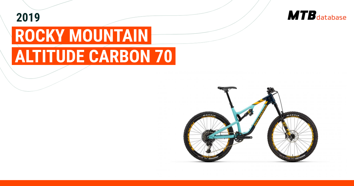 Rocky mountain discount altitude c70 2019