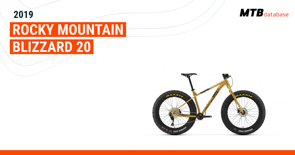 2019 rocky best sale mountain blizzard 20