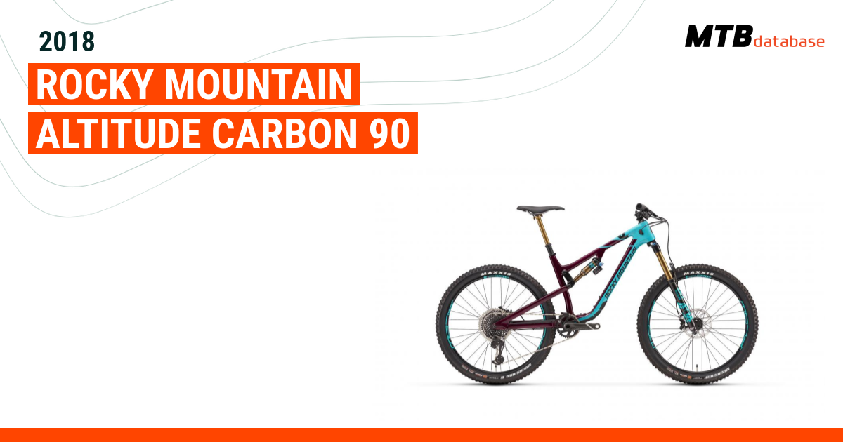 Rocky mountain altitude carbon best sale 90 2018