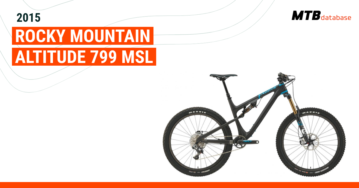 Rocky mountain best sale altitude 799 msl