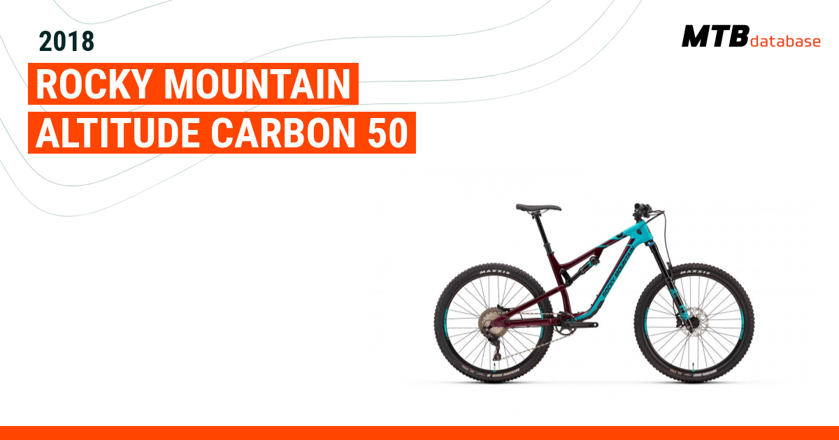 Rocky mountain altitude carbon 50 2018 hotsell