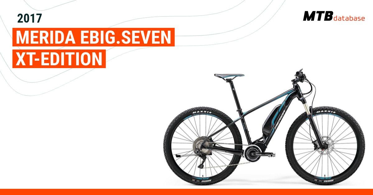 2017 Merida eBIG.SEVEN XT EDITION Specs Reviews Images Mountain Bike Database