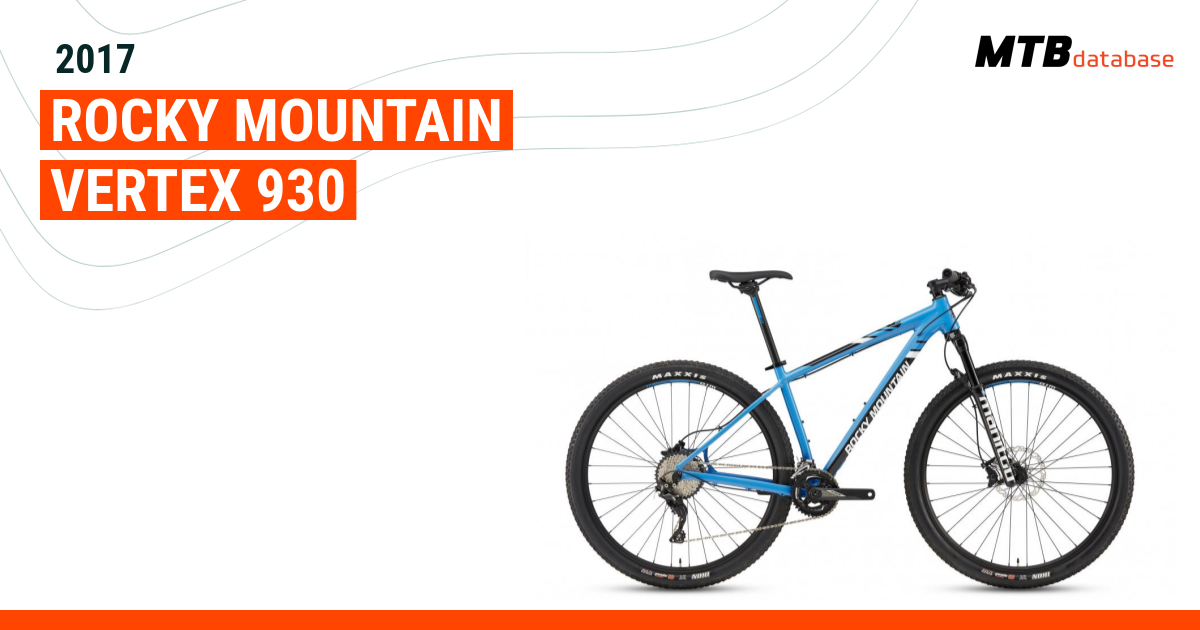 Rocky mountain vertex discount 930