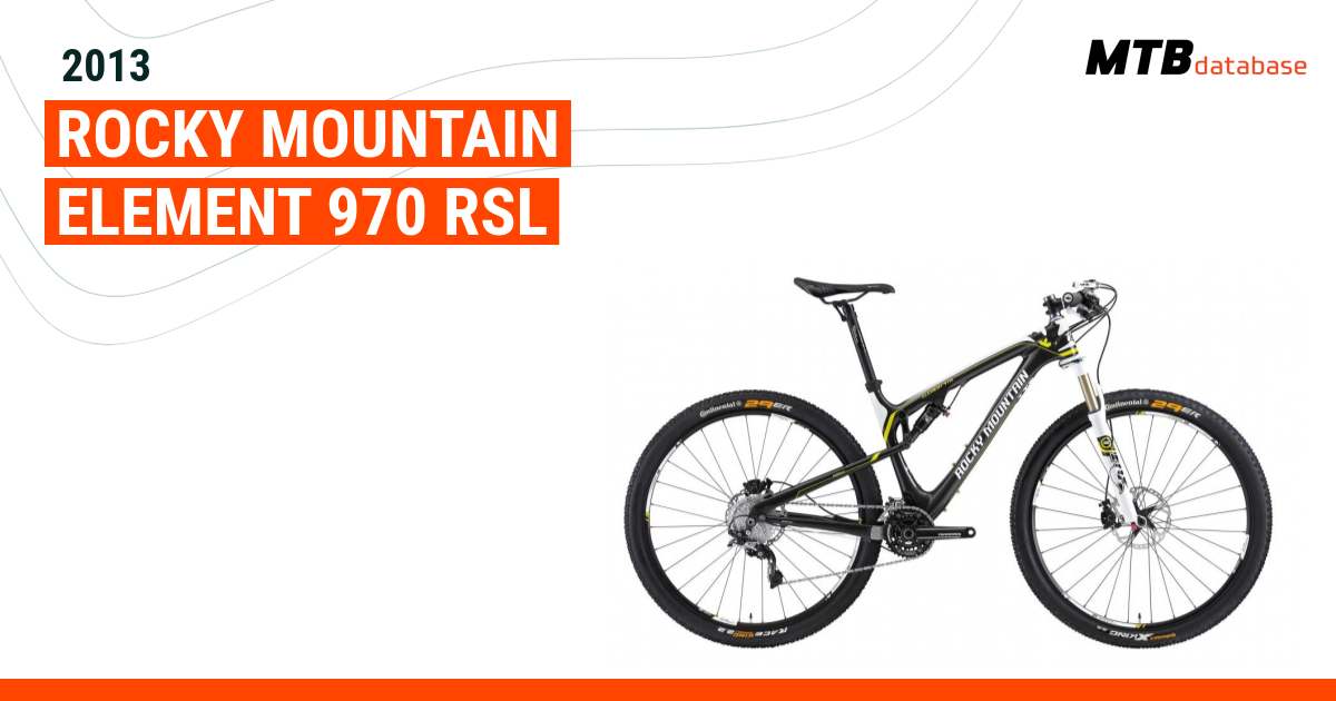 Rocky mountain best sale element 970 rsl