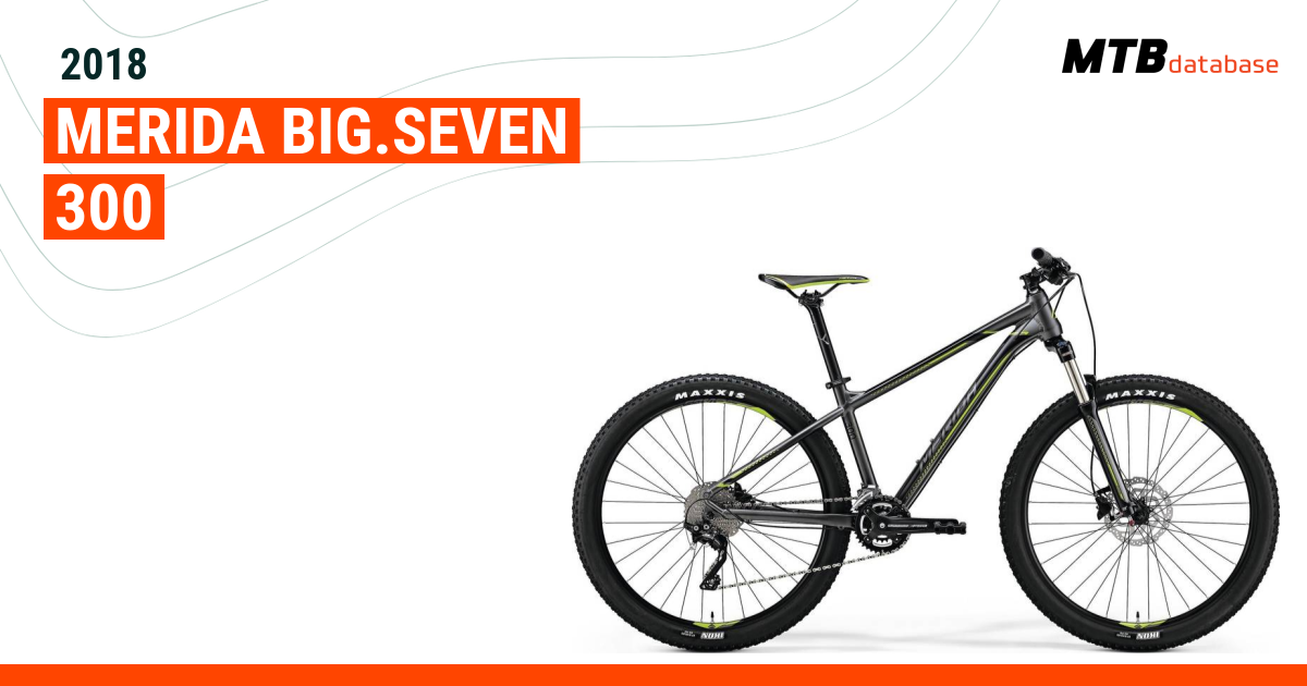 2018 Merida BIG.SEVEN 300 Specs Reviews Images Mountain Bike