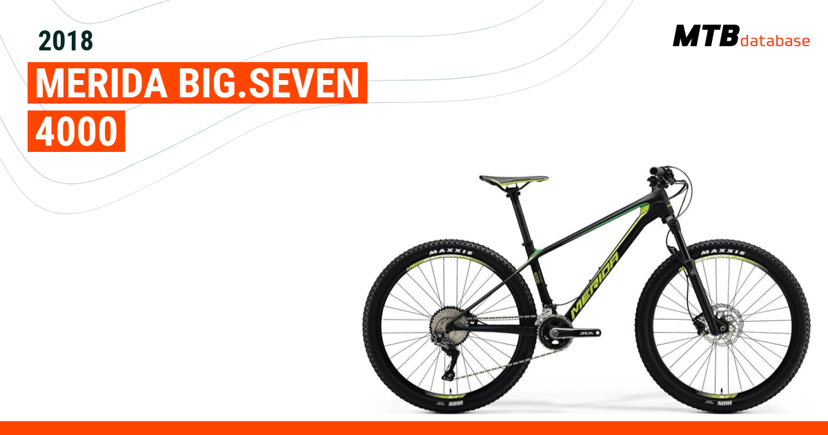 2018 Merida BIG.SEVEN 4000 Specs Reviews Images Mountain Bike Database