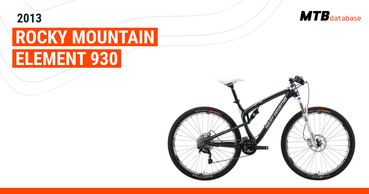 Rocky mountain best sale element 10 2013