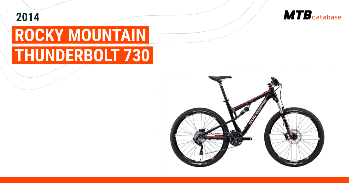 2014 rocky discount mountain thunderbolt 730