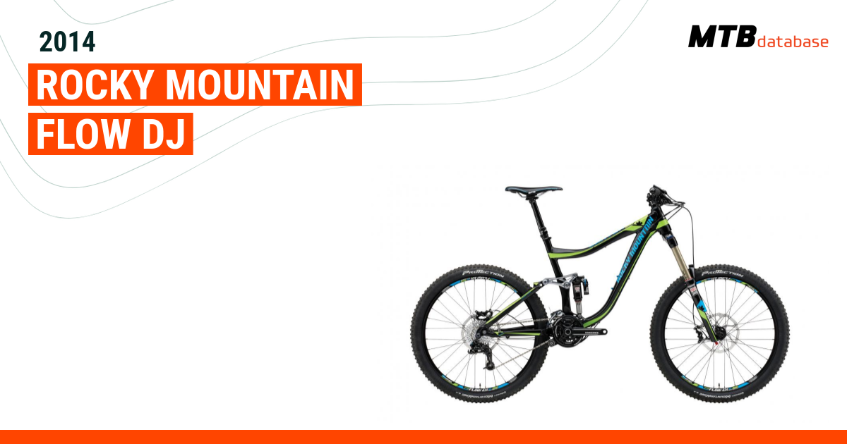 rocky mountain dj bike