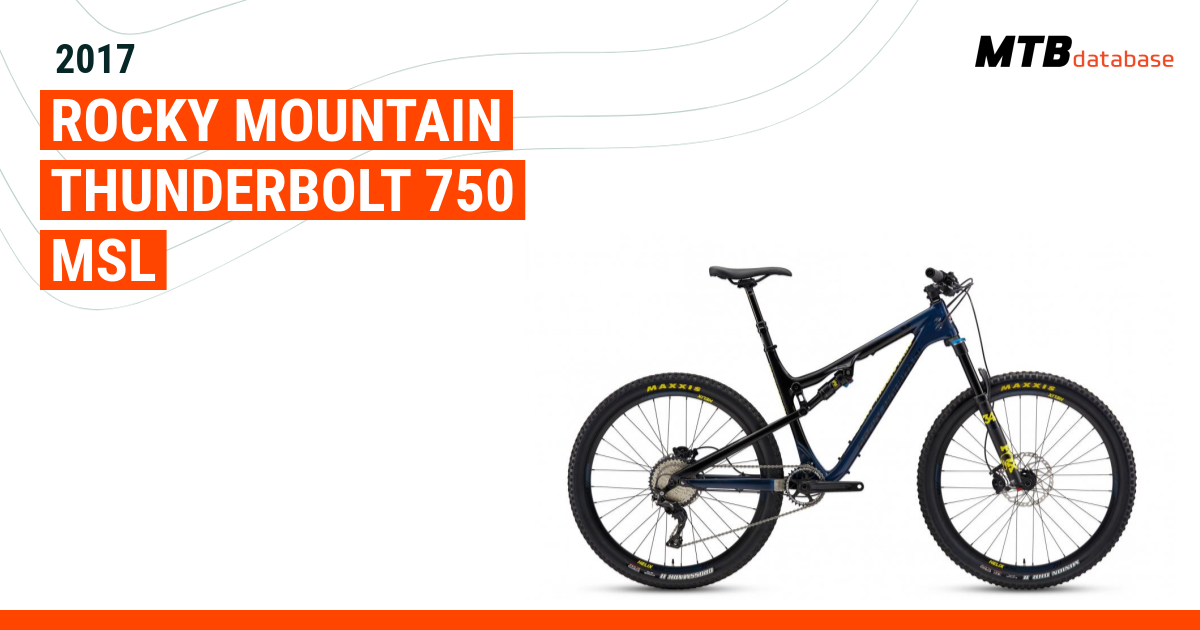 Rocky mountain thunderbolt 750 2017 new arrivals