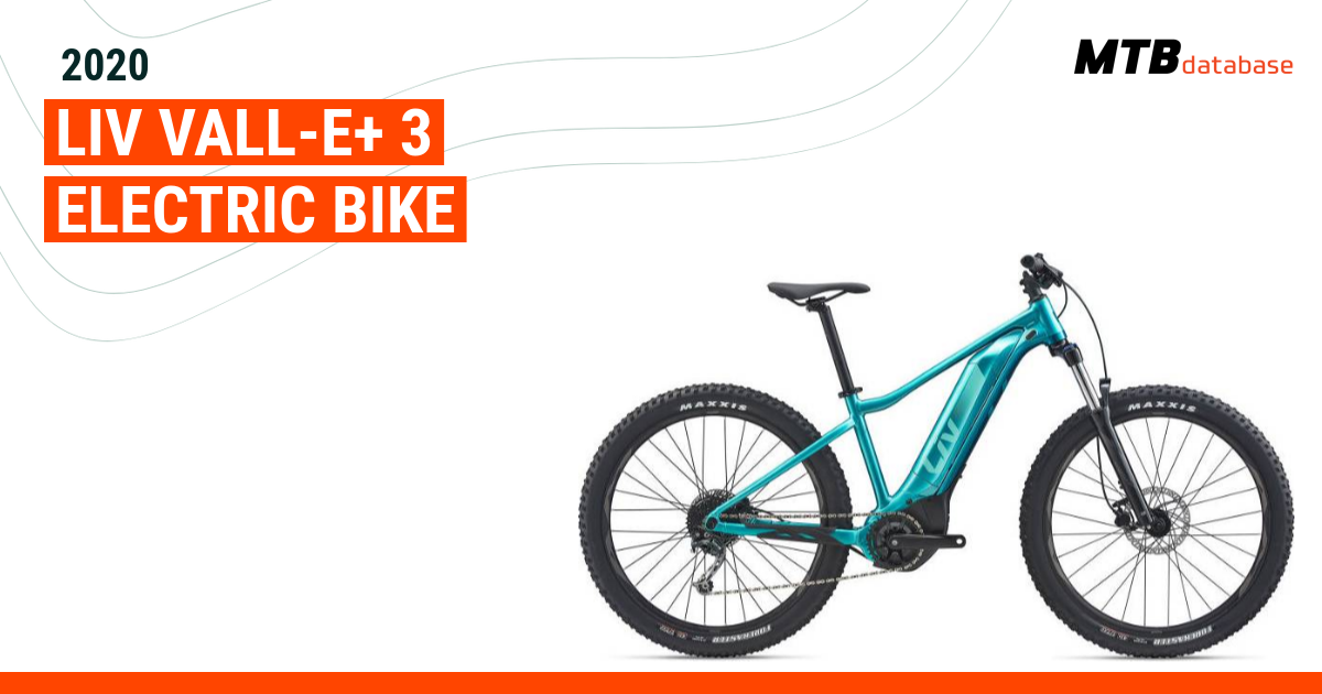 2020 Liv Vall E 3 Electric Bike Specs Reviews Images
