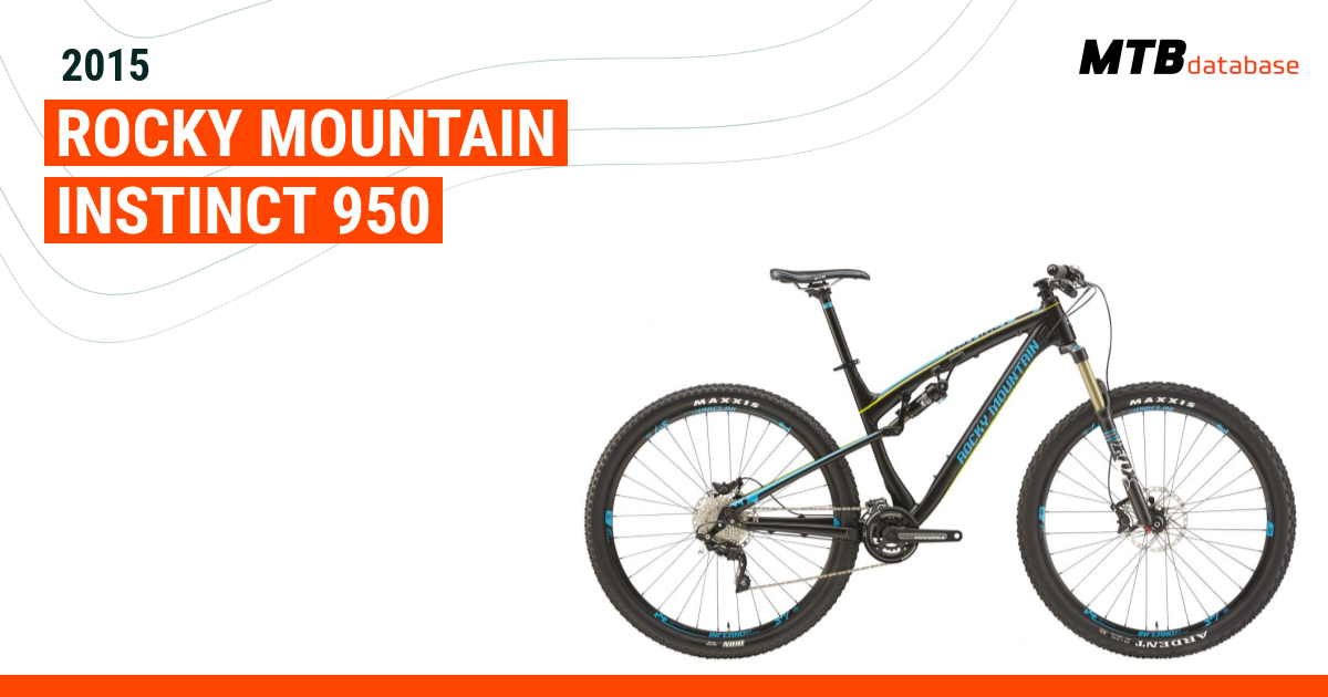 Rocky mountain instinct 950 msl 2015 online