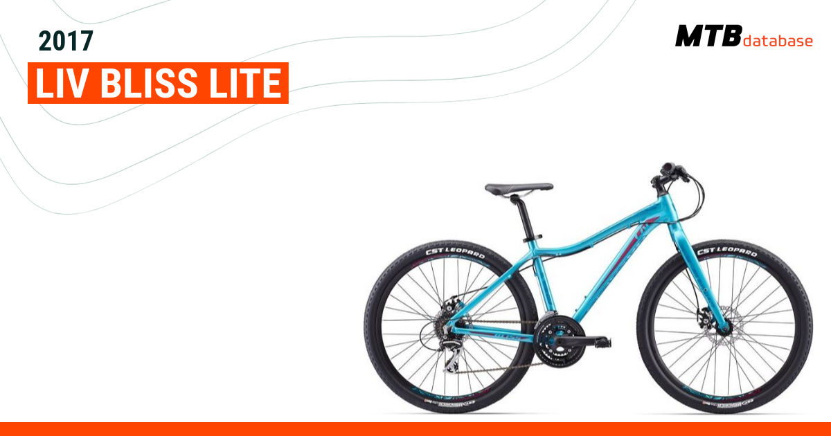 2017 Liv Bliss Lite Specs Reviews Images Mountain Bike Database