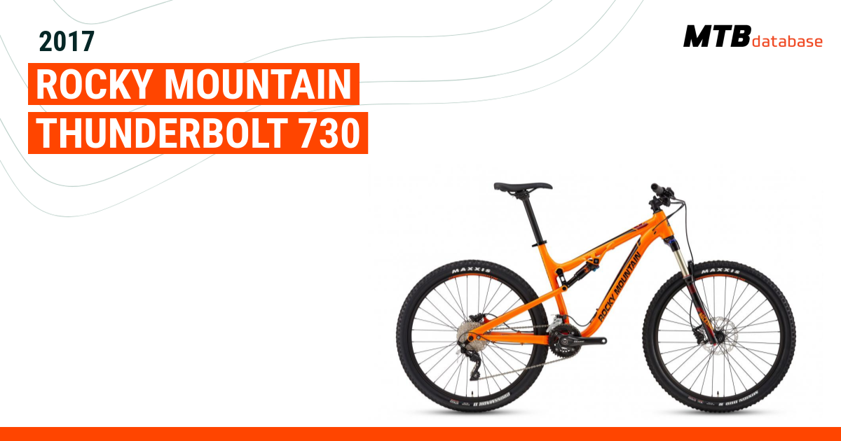 Rocky mountain thunderbolt on sale 730 2017