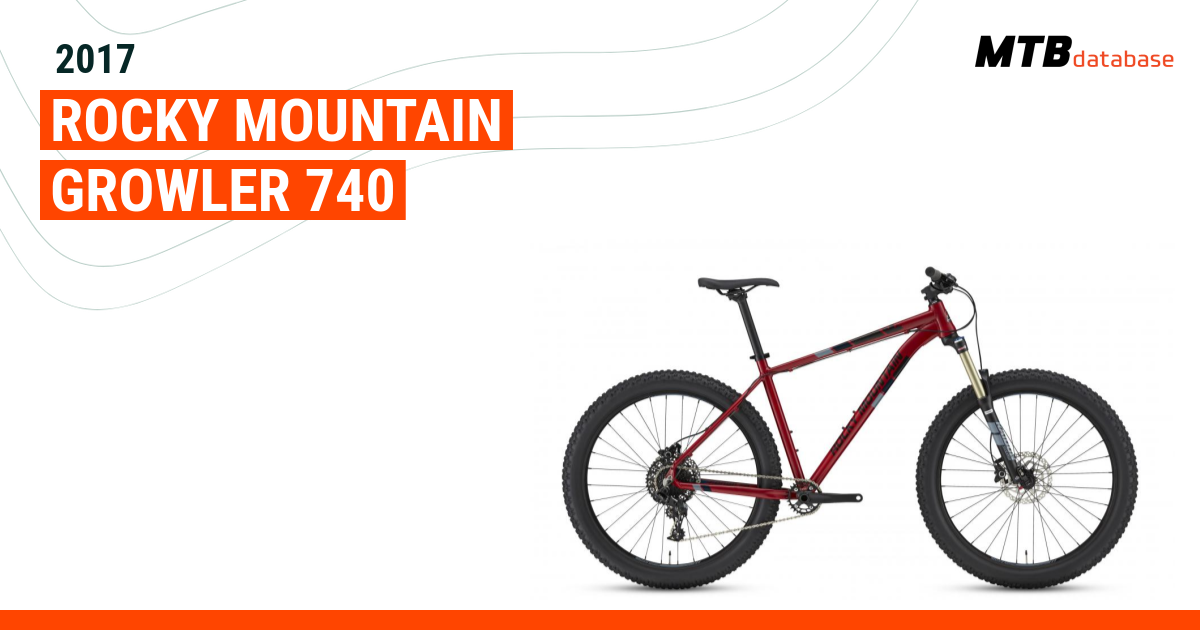 2017 Rocky Mountain Growler 740 Specs Reviews Images Mountain Bike Database