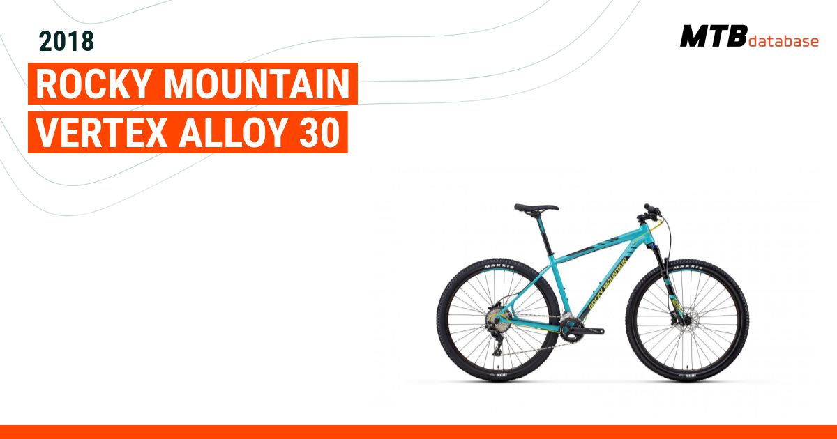 Rocky mountain cheap vertex alloy 30