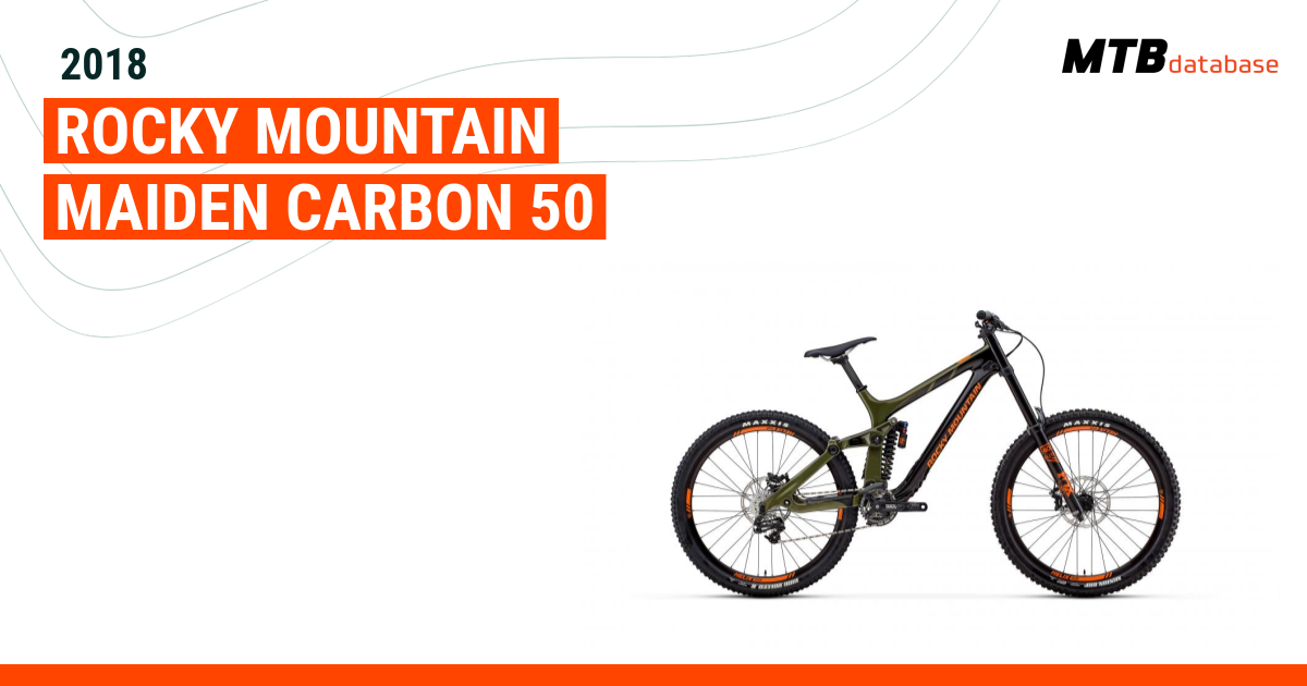 Rocky mountain maiden discount carbon