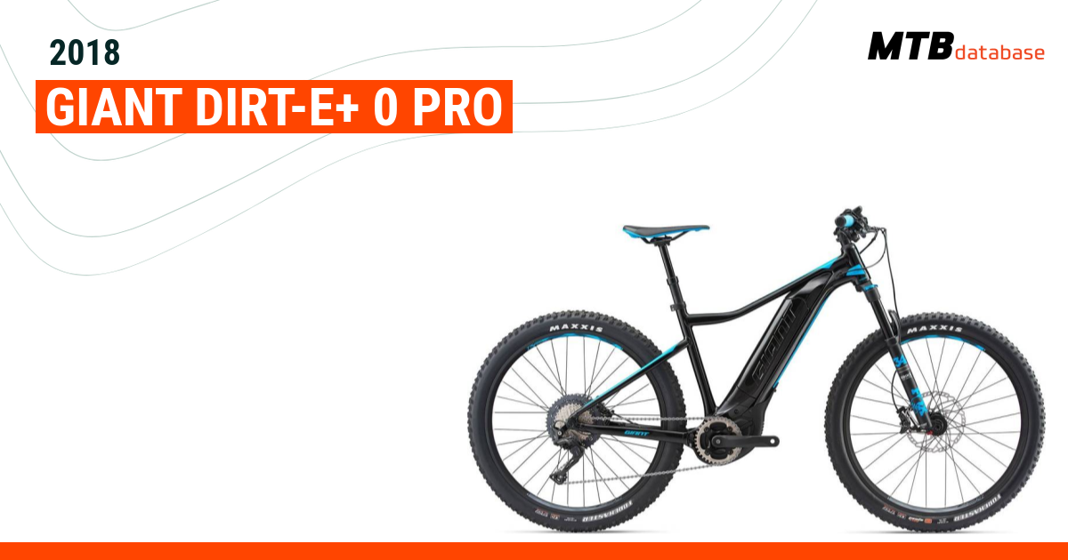 Giant dirt best sale e pro 2018